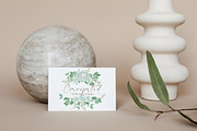 White Proteas and Eucalyptus Boho, a Texture Illustration by Catch the Dream Art (Thumbnail 7 of 9)