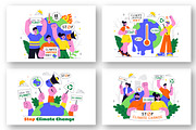 10 Climate Change Protest, a Person Illustration by denayunebgt (Thumbnail 2 of 4)
