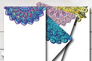 Mandala Card CANVA Template Set, a Templates & Theme by Vibrant Design Shop (Thumbnail 4 of 8)