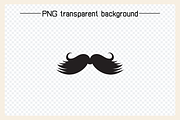 Moustache Icons Set Illustration, a Solid Icon by Designfour (Thumbnail 5 of 6)