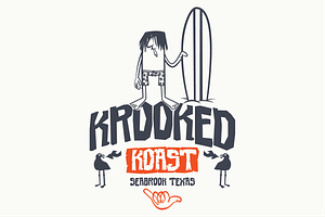 Krooked Typeface