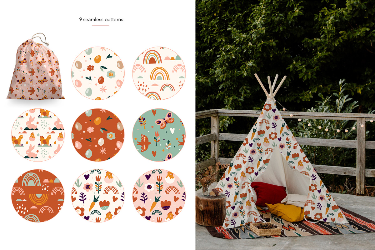 Bohemian Easter collection, a Decorative Illustration by Marish (Photo 10 of 11)