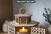 Christmas Candle Holder with Lid, a Graphic by AtacanDigital (Thumbnail 4 of 16)
