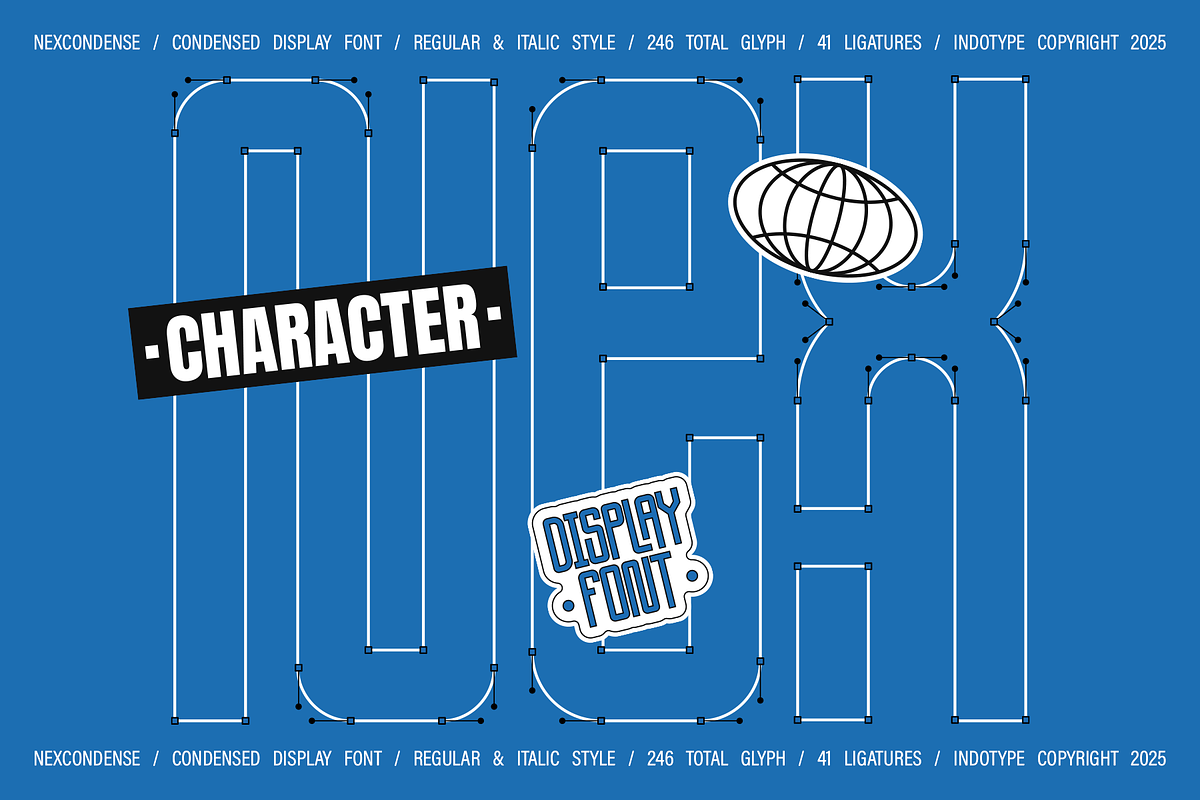 NexCondense - Condensed Display Font, a Sans Serif Font by Indotype Foundry (Photo 4 of 9)