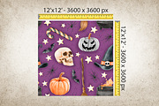 Halloween Seamless Pattern for Craft, a Pattern Graphic by Kreeya Art Shop (Thumbnail 10 of 11)