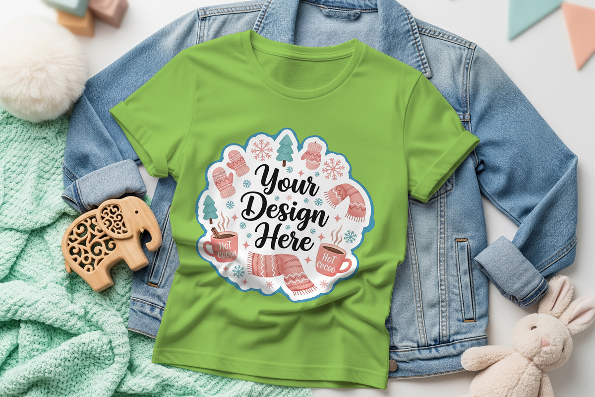 Boy Tshirt Mockup, a Shirt Mockup by Rami's Mockups (Photo 3 of 3)