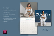 2027 Square Calendar InDesign Layout, a Stationery Template by R-studio (Thumbnail 8 of 8)