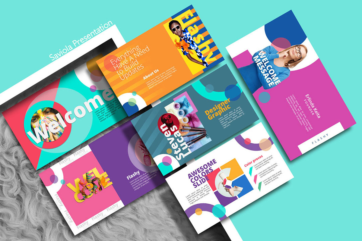 Flashy - Colorfull Powerpoint, a Presentation Template by TypeMakers