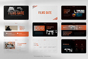 Movie Studio & Filmmaker Powerpoint, a Presentation Template by Pixslides (Thumbnail 2 of 5)