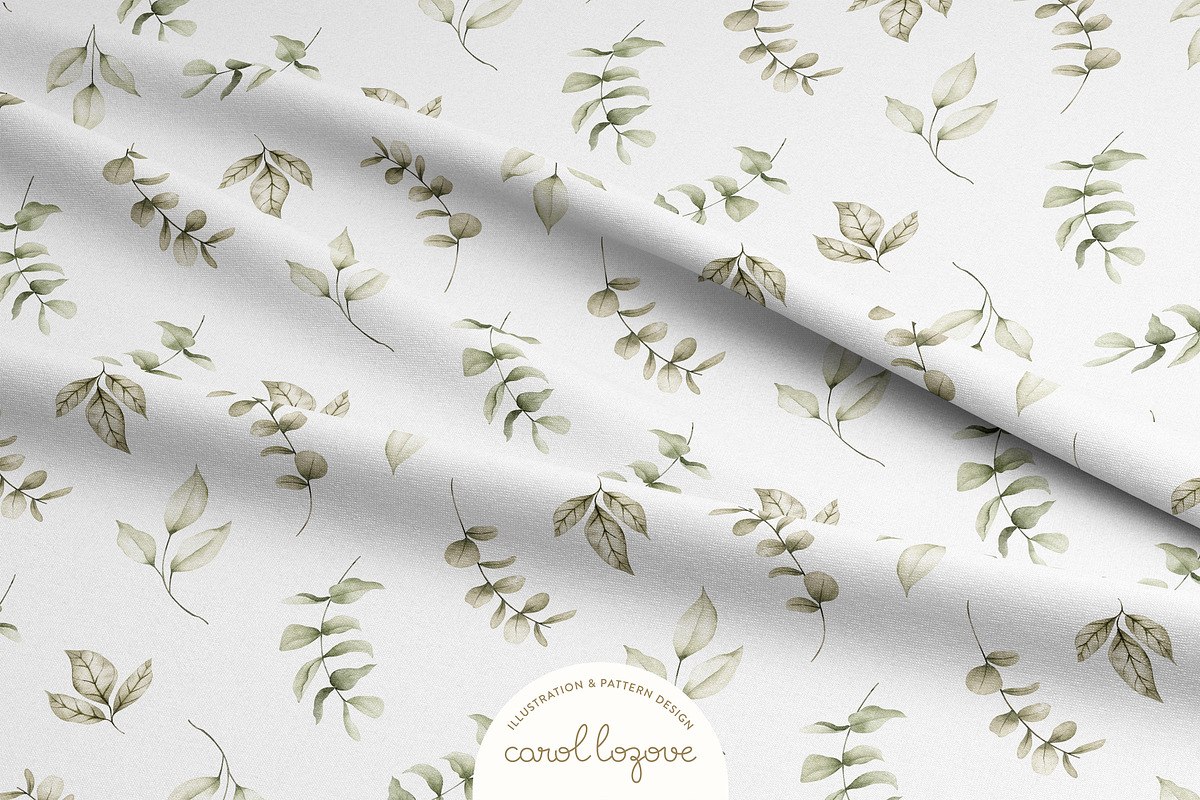 Watercolor Blush Roses Floral Set, a Decorative Illustration by Carol Lozove (Photo 46 of 50)