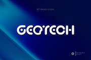GEOTECH, a Sans Serif Font by WAP (Thumbnail 1 of 5)