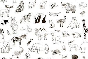 World Animals Pattern