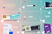 Website Mockup Promo for Davinci, a Templates & Theme by FlashFXbox (Thumbnail 1 of 2)