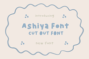 Ashiya - Playful Cutout HandDrawn, a Handwritten Font by Ashiya Pixel (Thumbnail 13 of 13)