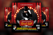 Stand Up Comedy Flyer, a Flyer Template by AfzaalGraphics (Thumbnail 1 of 2)