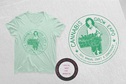 Vintage Cannabis Expo Logo Template, a Branding & Logo Template by The Design For Co. (Thumbnail 3 of 6)