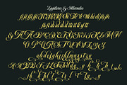 Artheria Classic Script, a Script Font by Fortunes Co (Thumbnail 8 of 13)