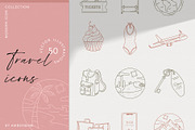 Travel & Adventure Icons - 50 items, an Outline Icon by amber&ink (Thumbnail 12 of 12)