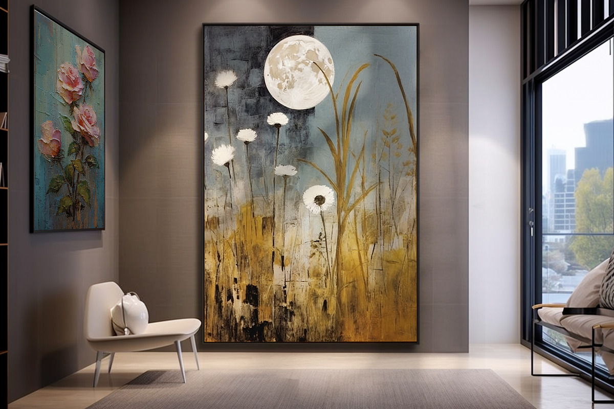 Various styles of abstract paintings, a Pattern Graphic by Muzi pear studio (Photo 4 of 12)
