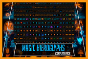 240+ Magic Hieroglyph Overlay Effect, an Object Graphic by Mikel Blazgad (Thumbnail 8 of 16)