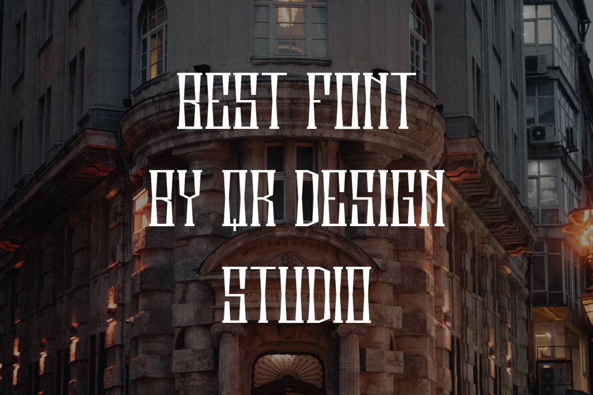 Deadropz - Tall & Condensed Font, a Serif Font by QR Design Studio (Photo 3 of 6)