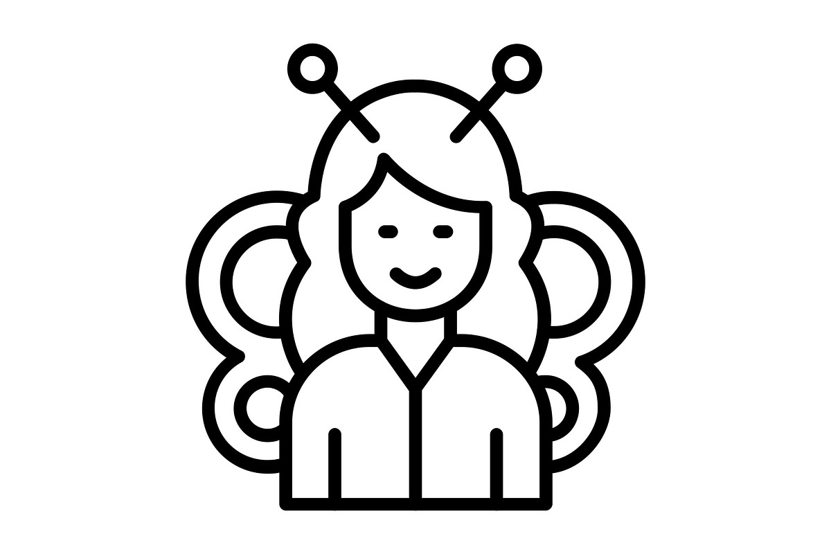 Butterfly Line Icon, an Icon by Pexelpy (Photo 1 of 2)