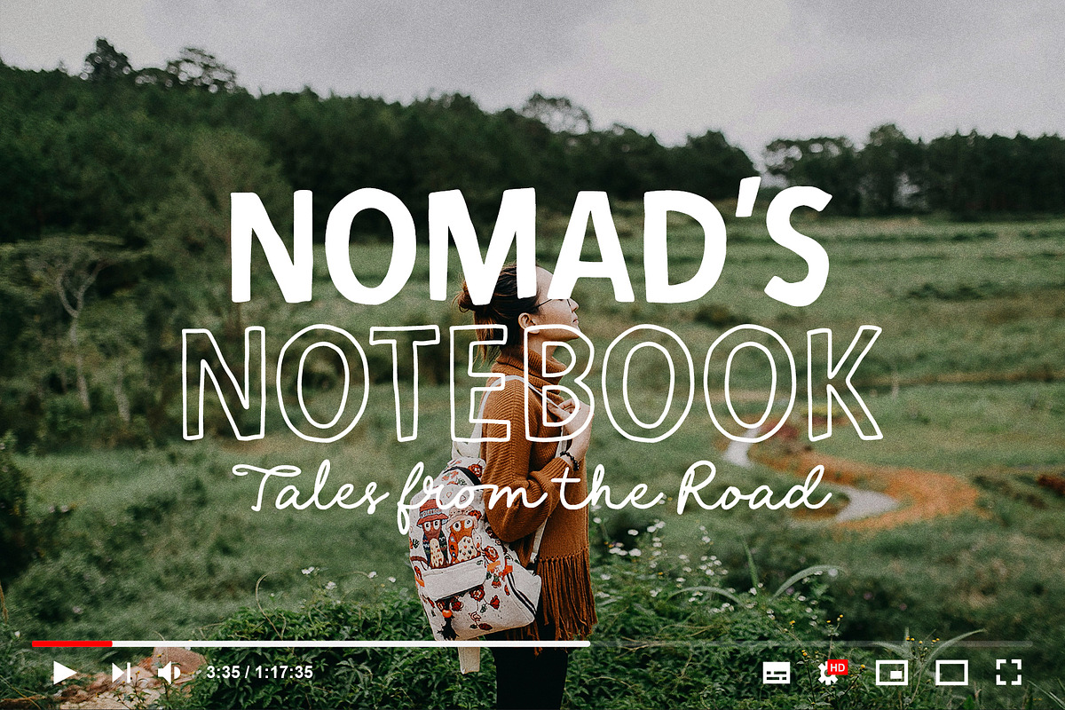 Nomads Notebook Fun Font Trio, a Handwritten Font by supfonts (Photo 9 of 9)