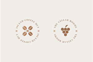 Resort Logos And Branding Elements