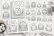 Bold and Easy Easter Coloring Book, a Pattern Graphic by S Graphic Studio (Thumbnail 3 of 3)
