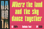 Kolinka – Inktrap Font, a Sans Serif Font by Craft Supply Co. (Thumbnail 2 of 8)