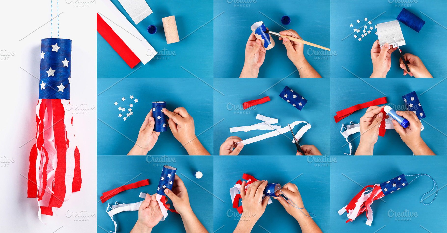 Diy windsocks 4th of july toilet sle containing usa, 4, and july, a Holiday Photo by Detriana