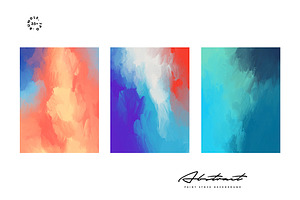 35 Abstract Paint Background Bundle