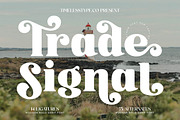 Trade Signal Modern Bold Serif, a Serif Font by timelesstype.co (Thumbnail 1 of 20)