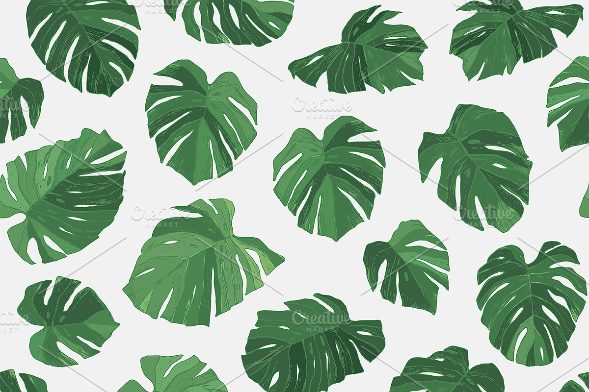 Flamingo in the Palm Leaves, a Pattern Graphic by GooseFrol (Photo 16 of 23)