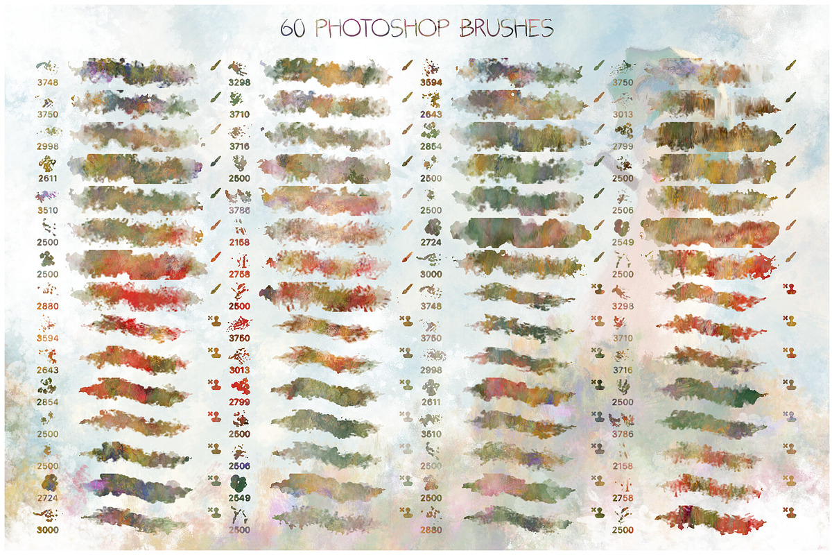 Impressionism Photoshop Brushes, a Brushes & More by FaeryDesign (Photo 3 of 3)