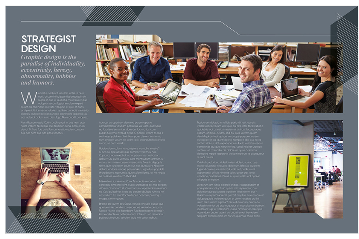 Magazine Template InDesign 09, a Magazine Template by Love Graphic Design (Photo 23 of 28)