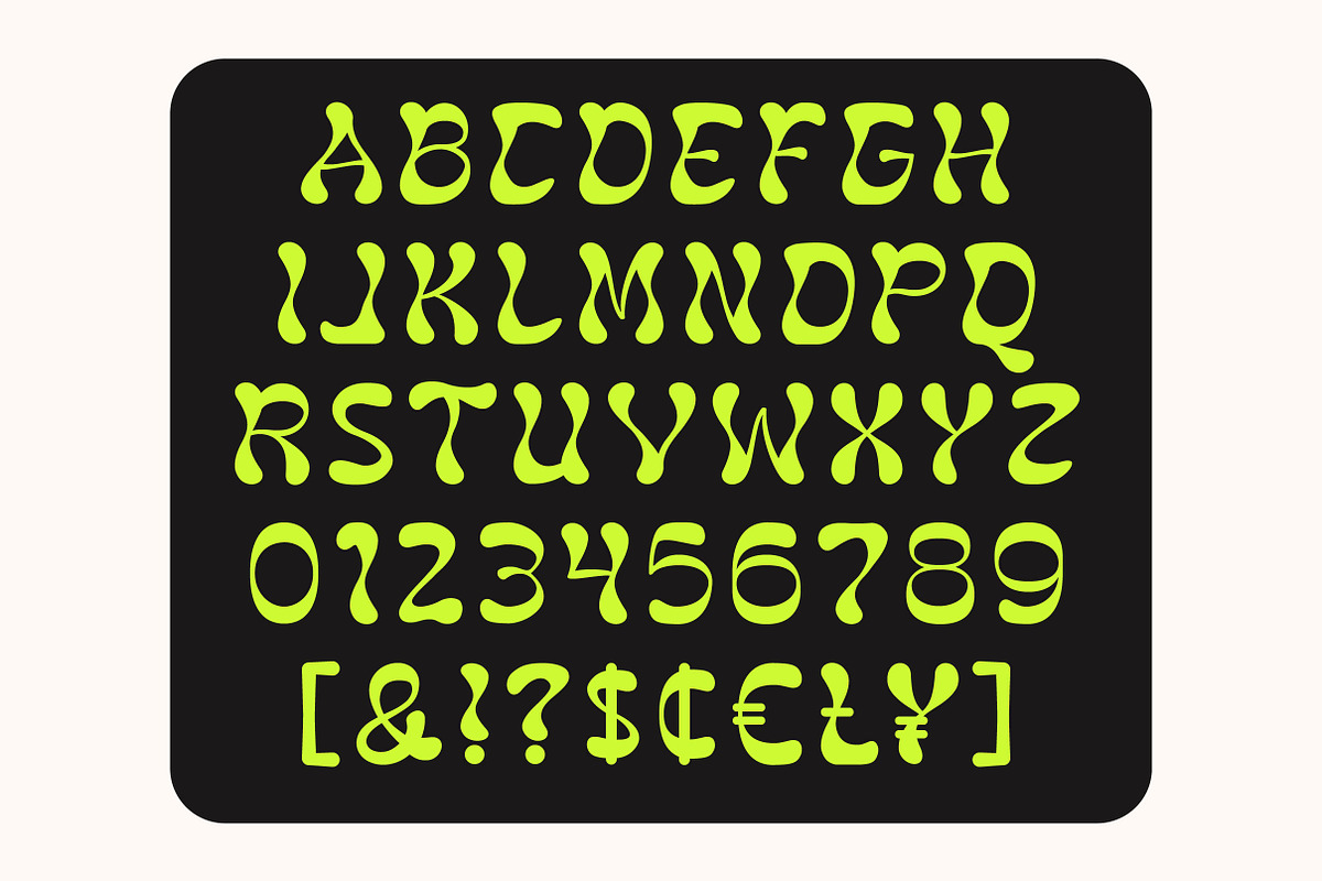 KARN - Display Typeface & Dingbats, a Sans Serif Font by Typebae (Photo 6 of 10)