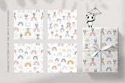 Cute pandas & rainbows collection, an Animal Illustration by Tkoko vectors & patterns (Thumbnail 6 of 11)