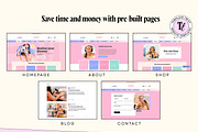 Pink Coaching Wix Template, a Wix Template by Template Twist Shop (Thumbnail 6 of 10)