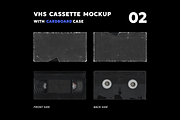 VHS CASETTE COVER MOCKUP, a Packaging Mockup by BORT GRAPHIC (Thumbnail 5 of 9)