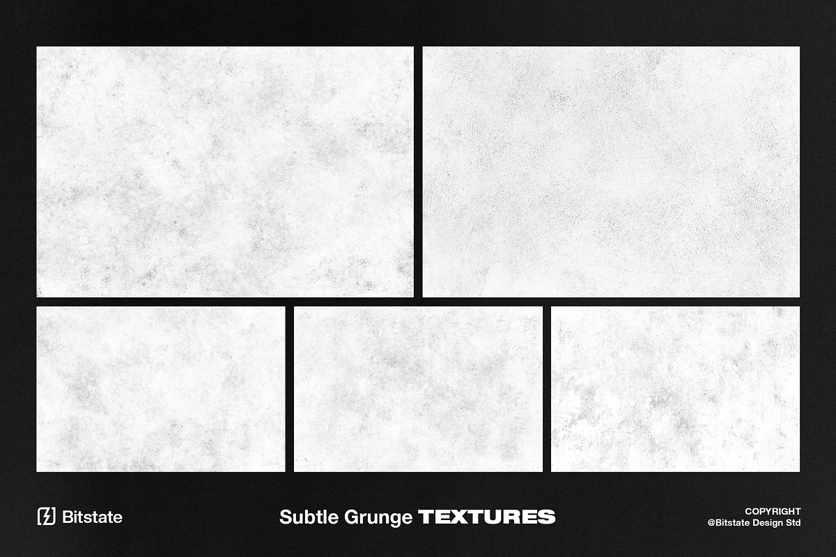 Subtle Grunge Textures, a Texture Graphic by Bitstate Design (Photo 3 of 4)