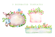Very Merry Christmas Watercolor set, an Animal Illustration by Tatiana Troian (Thumbnail 7 of 9)