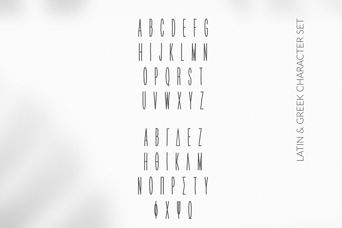 HandWritten Greek Cyrillic Font preview 2
