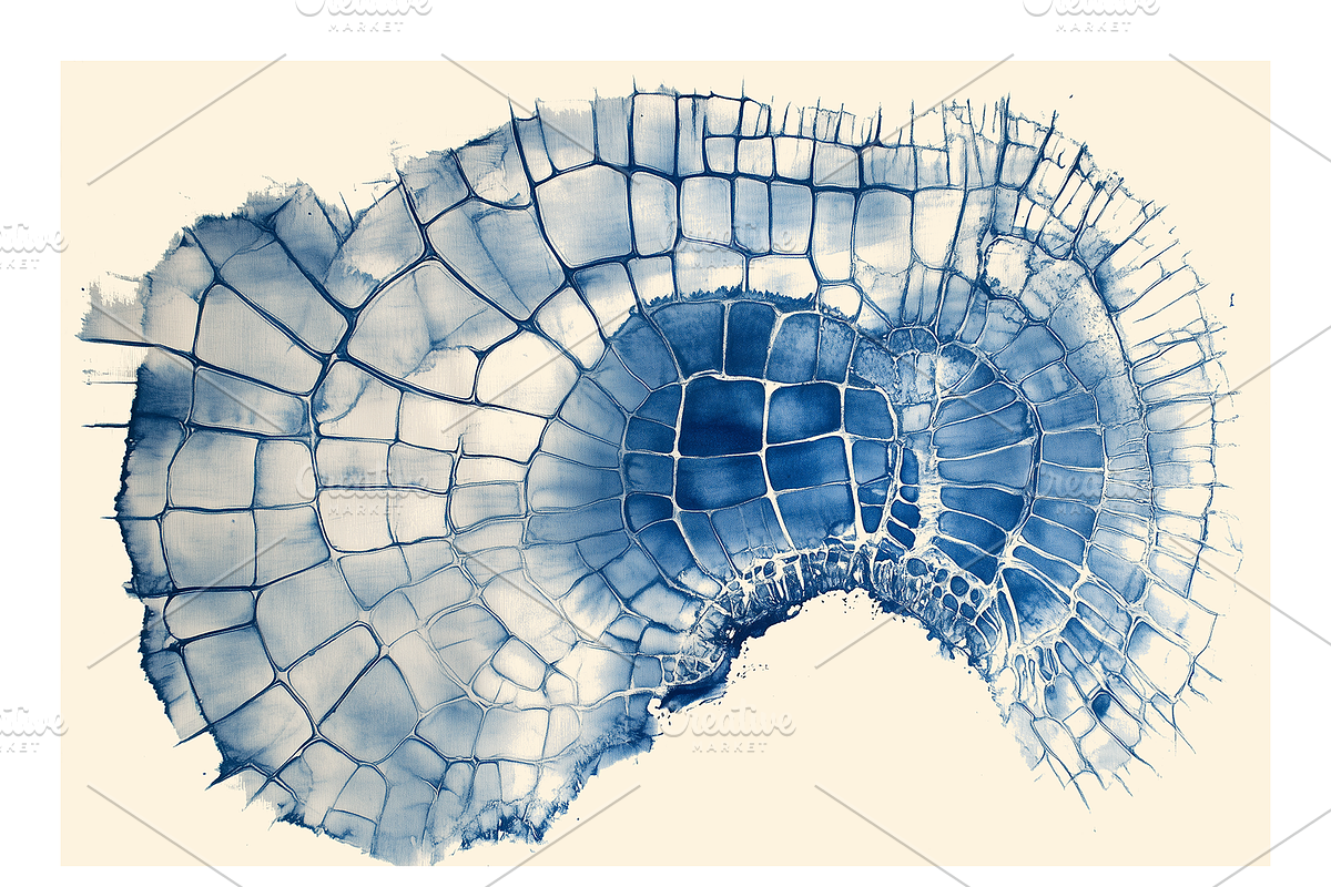 Bimo Co. 3 · Blue Organic Textures, a Texture Illustration by milatovar (Photo 13 of 24)