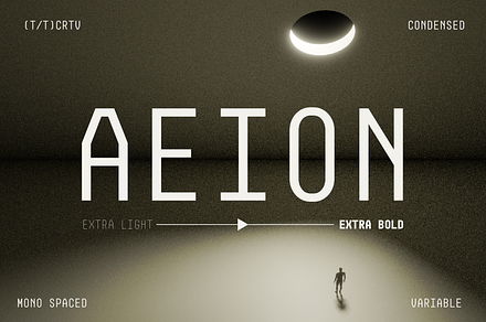 Aeion Modern Tech Font (7 Styles)