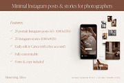 Minimal Photography Insta Templates, a Social Media Template by Wonderlik Webdesign (Thumbnail 6 of 11)