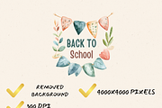 NURSERY BACK TO SCHOOL CLIPART PACK, a Person Illustration by Daring Digies (Thumbnail 6 of 9)