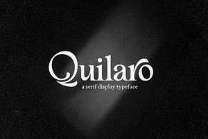 Quilaro A Classic & Elegant Serif