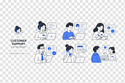 Industrial control panel UI kit, a Technology Illustration by ZinetroN (Thumbnail 3 of 3)