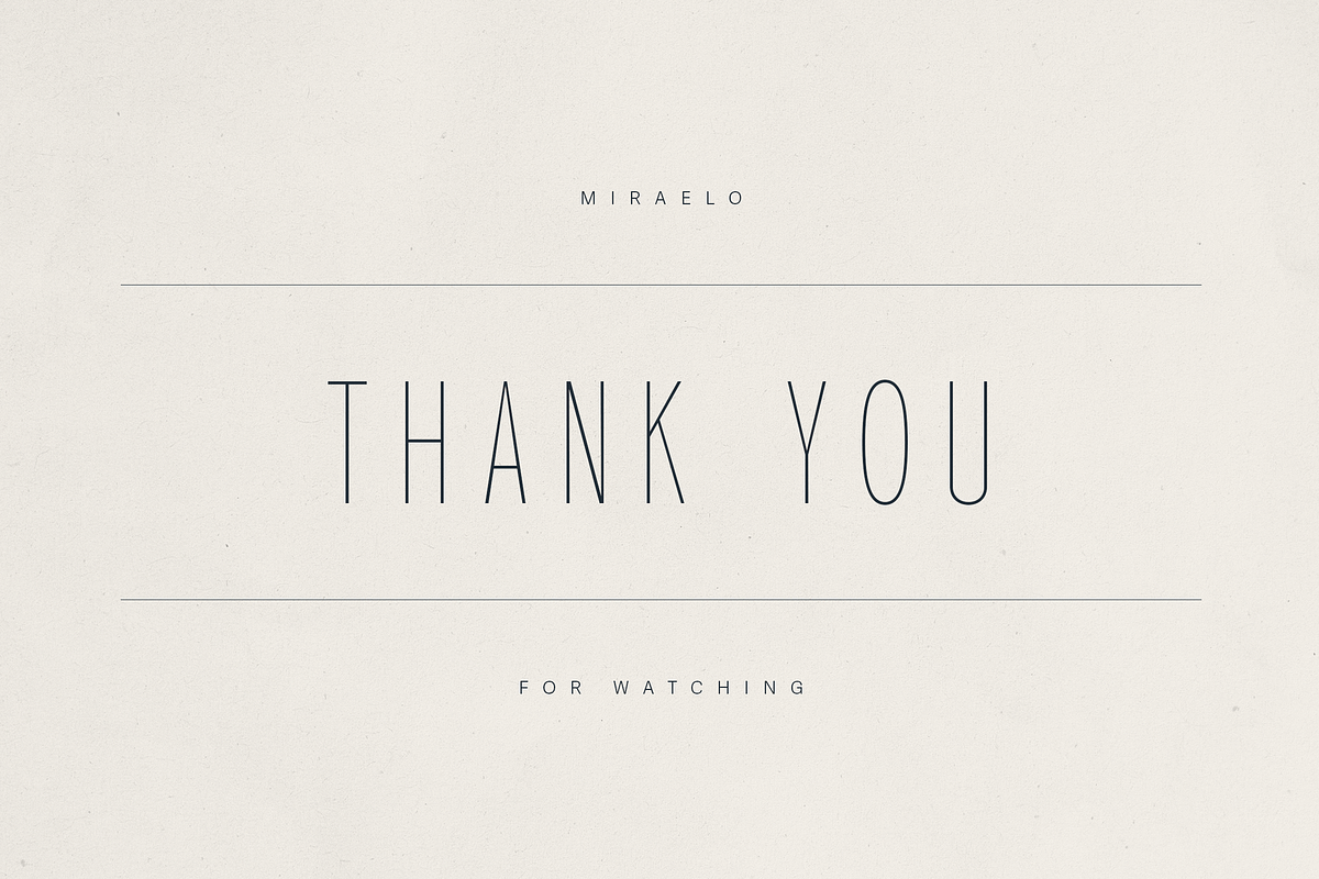 MIRALEO – Elegant Modern Sans Serif, a Sans Serif Font by Only Fonts (Photo 11 of 11)